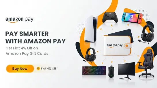 Amazon Pay ₹200 Gift Card @ ₹192 (4% Off) | Rooter