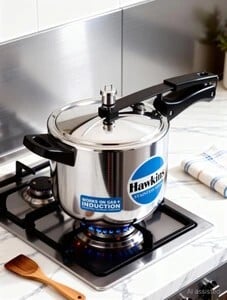 Hawkins (HSS50) 5 L Induction Bottom Pressure Cooker (Stainless Steel)