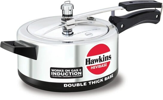 Hawkins 3.5 L Pressure Cooker & Pressure Pan (Aluminium)