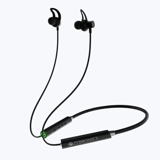 ZEBRONICS YOGA 9 Bluetooth Headset (Black, True Wireless)