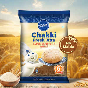 Zepto : Pillsbury Chakki Fresh Atta 10 kg (Location Specific)