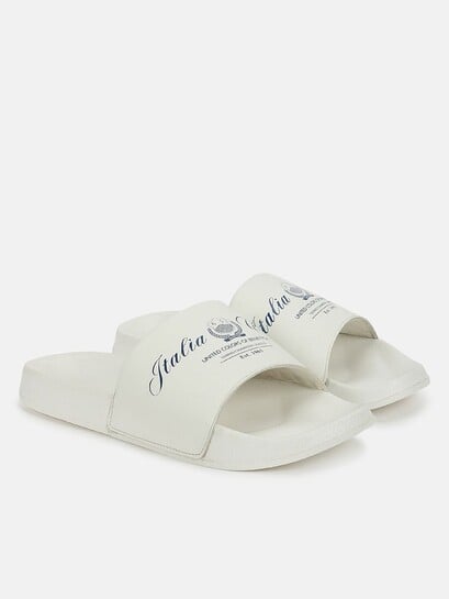 Buy United Colors Of Benetton Men Printed Sliders - Flip Flops for Men 38935241 | Myntra